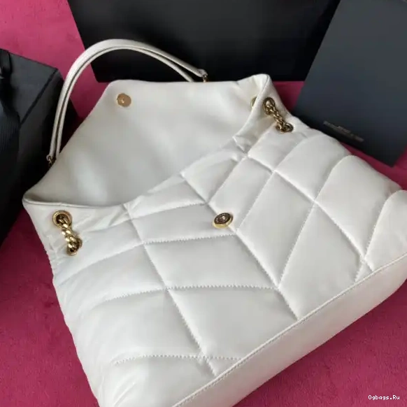 QUILTED MEDIUM IN LAMBSKIN YSL PUFFER BAG 0621